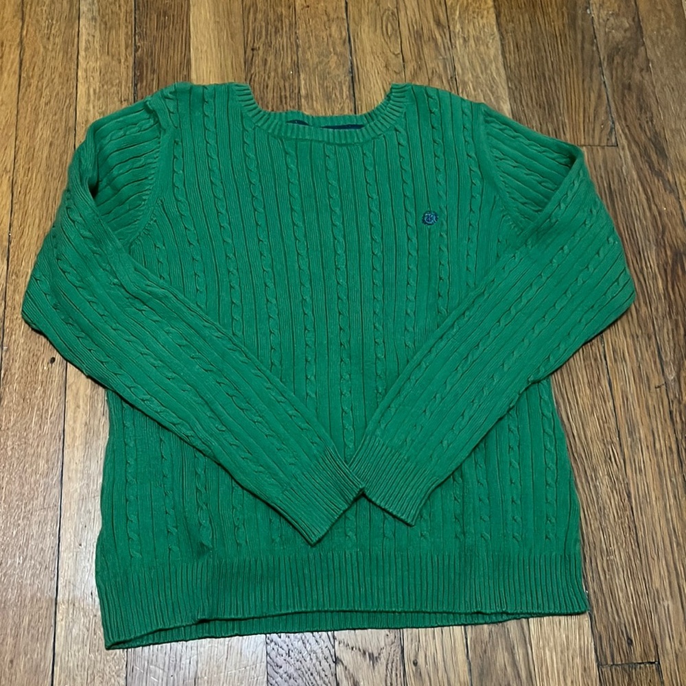 Green IZOD Petite Sweater Possible Size Large Petite